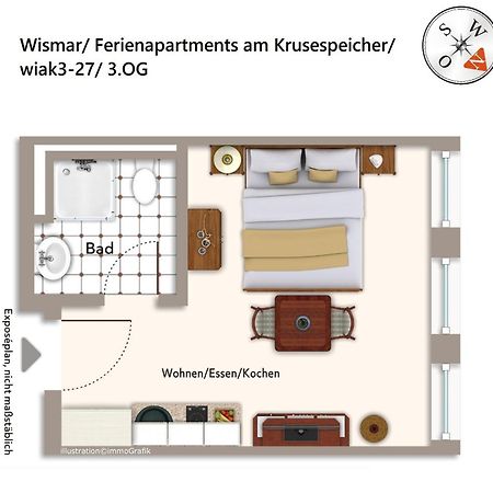 Ferienapartments Am Krusespeicher Ferienapartments Am Krusespeicher 3-27 Wißmar Extérieur photo